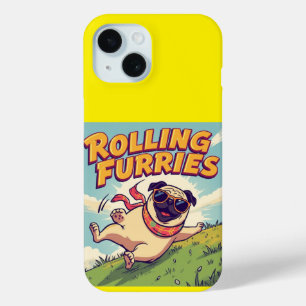 Rolling into Happiness iPhone 15 Case