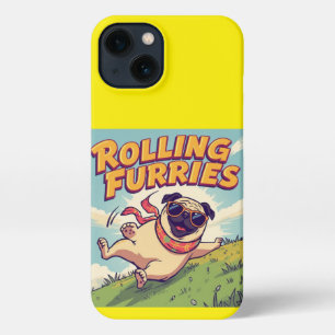 Rolling into Happiness iPhone 13 Case