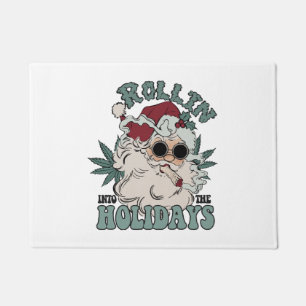 Rolling into the Holidays Doormat