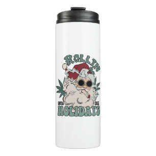 Rolling into the Holidays Thermal Tumbler