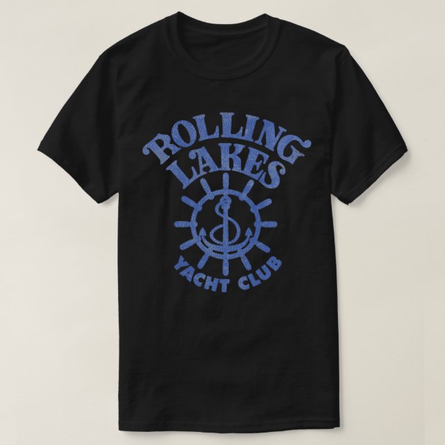 Rolling Lakes Yacht Club T-Shirt (Design Front)