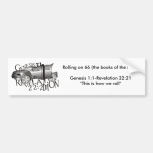 Rolling on 66 (the books of th... bumper sticker