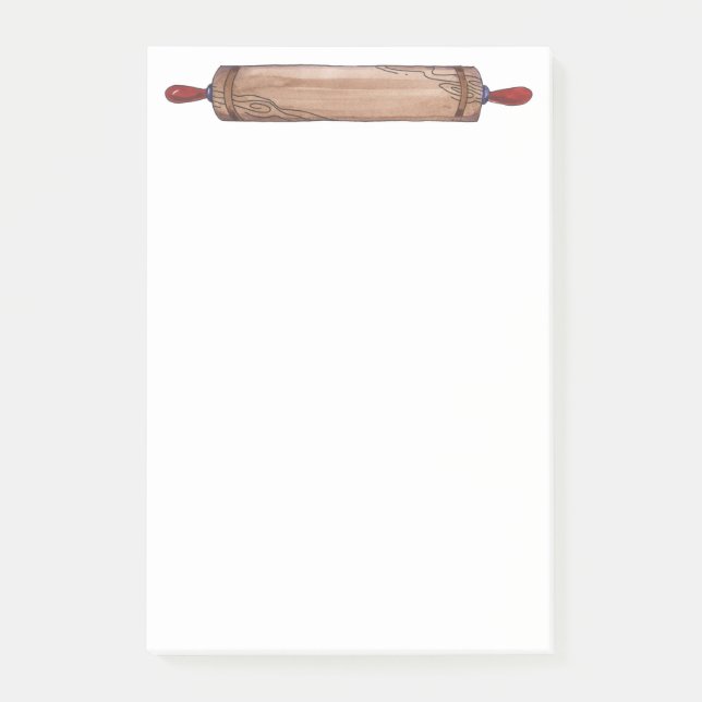 Rolling Pin Post-it Notes (Front)