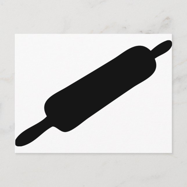 rolling pin postcard (Front)