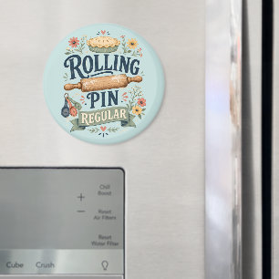 Rolling Pin Regular Cottage Baker Magnet