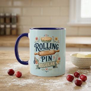 Rolling Pin Regular Cottage Baker Mug