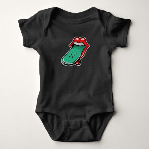 Rolling Skateboard Baby Bodysuit