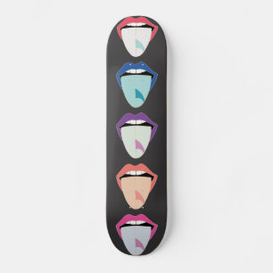 Rolling Stones SurfBoard Tongue Skateboard