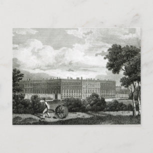 Rolling the Lawns at Hampton Court Palace Postcard