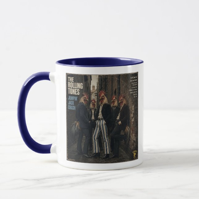 Rolling Tones: a Parody Mug (Left)