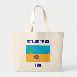 Rolling Tumbleweed Jumbo Tote Bag