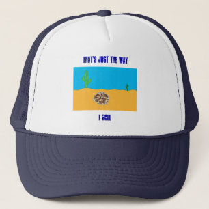 Rolling Tumbleweed Trucker Hat