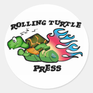 Rolling Turtle Press Stickers