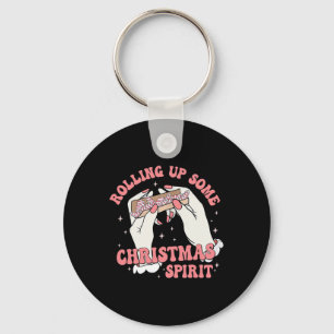 Rolling Up Some Christmas Spirit Xmas Tree Cakes W Key Ring