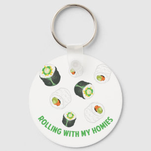 Rolling With Homies Key Ring
