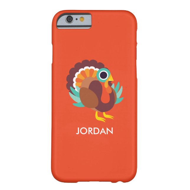 Rollo the Turkey Case-Mate iPhone Case (Back)