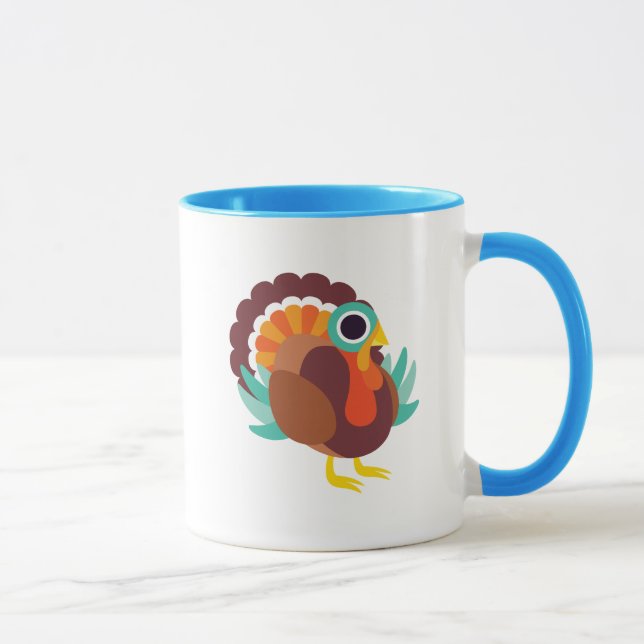 Rollo the Turkey Mug (Right)