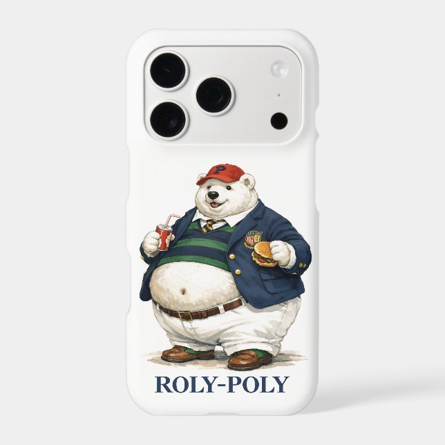Roly Poly iPhone 17 Pro Case (Back)