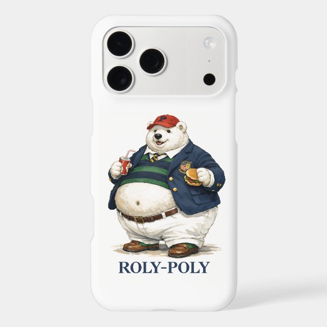 Roly Poly iPhone 17 Pro Max Case (Back)