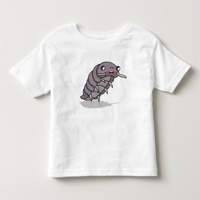 Roly-Poly Polly Cute Character Toddler T-Shirt (Front)