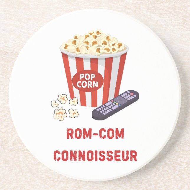 Rom-Com Connossieur Coaster (Front)