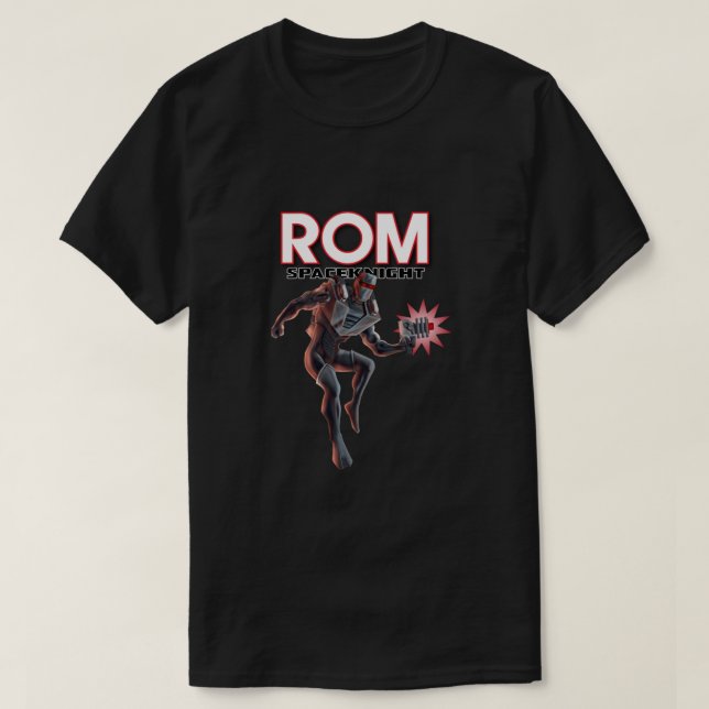 Rom Spaceknight Classic T-Shirt (Design Front)