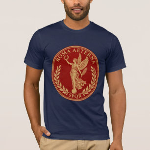 Roma Aeterna – Roman Winged Victory SPQR T-Shirt