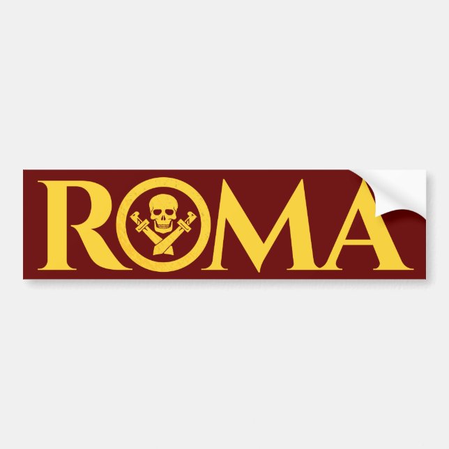 ROMA ANTICA BUMPER STICKER (Front)
