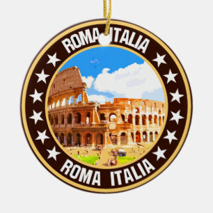 Roma ceramic ornament