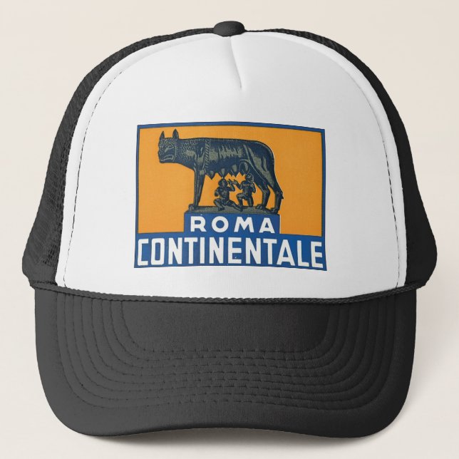Roma Continentale Trucker Hat (Front)