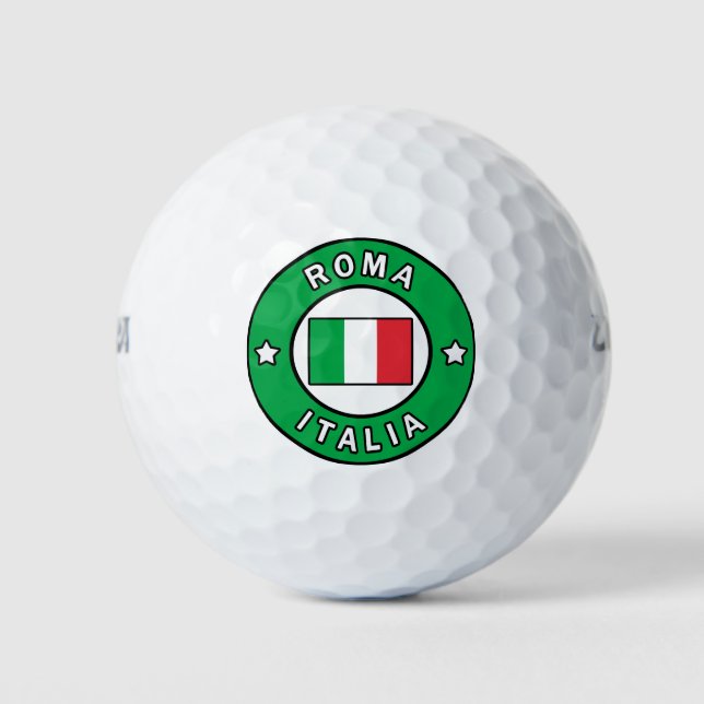 Roma Italia Golf Balls (Front)