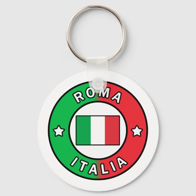 Roma Italia Key Ring (Front)