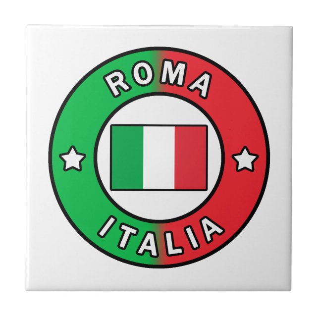 Roma Italia Tile (Front)