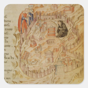 Roma La Veuve Square Sticker