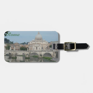 Roma luggage tag personalise