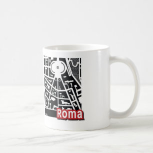 Roma map Mug
