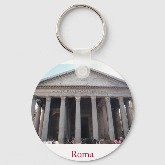 Roma Pantheon Keychain (Front)