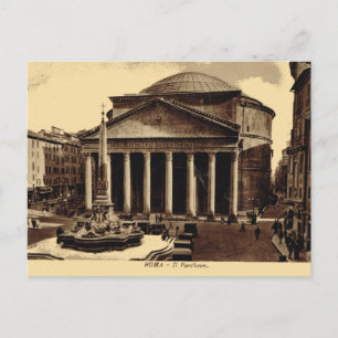Roma, Pantheon Postcard