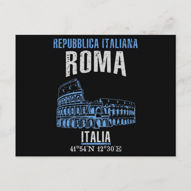 Roma Postcard (Front)