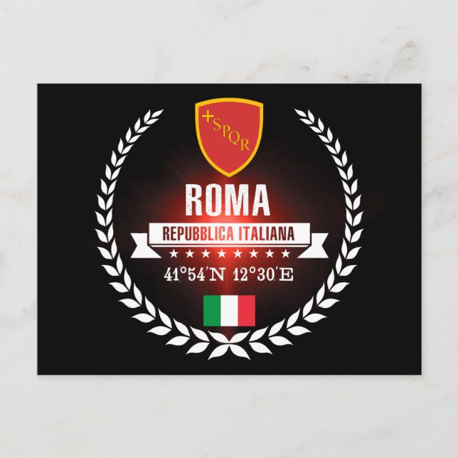 Roma Postcard (Front)