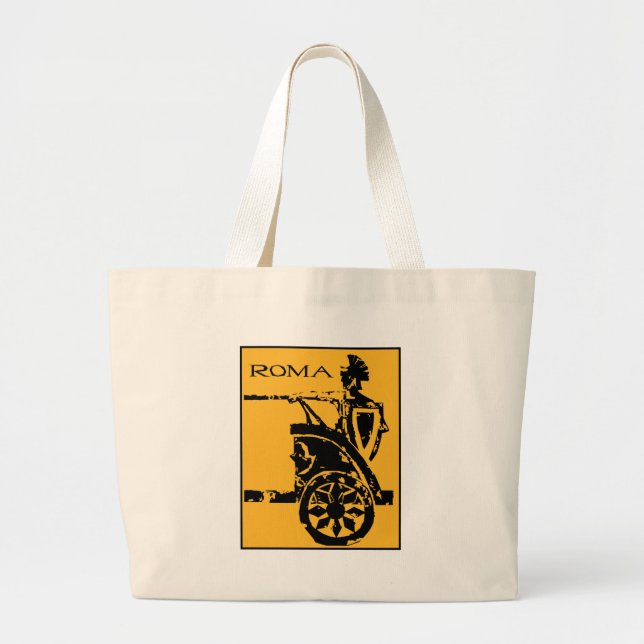 Roma Poster Large Tote Bag (Front)