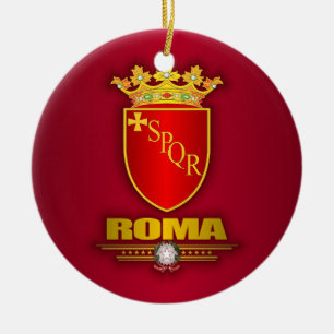 Roma (Rome) Apparel Ceramic Ornament