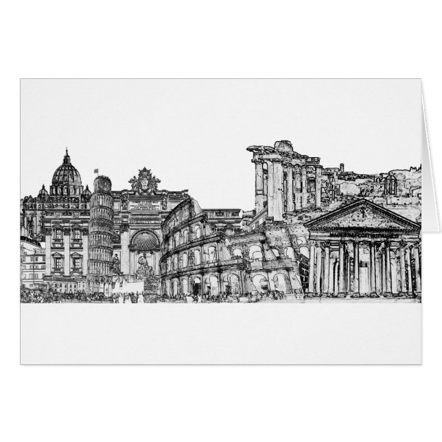 Roma, Rome... travel souvenir gifts (Front Horizontal)