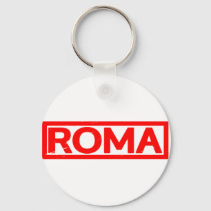 Roma Stamp Key Ring