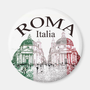 Roma Stamped Magnet
