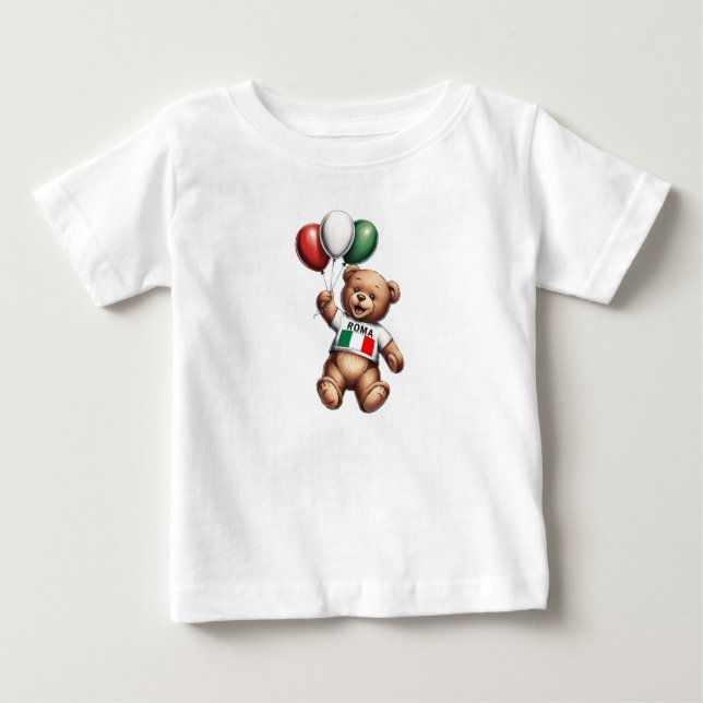 Roma Teddy Baby T-Shirt (Front)