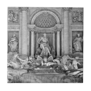 Roma Trevi fountain Ceramic Tile