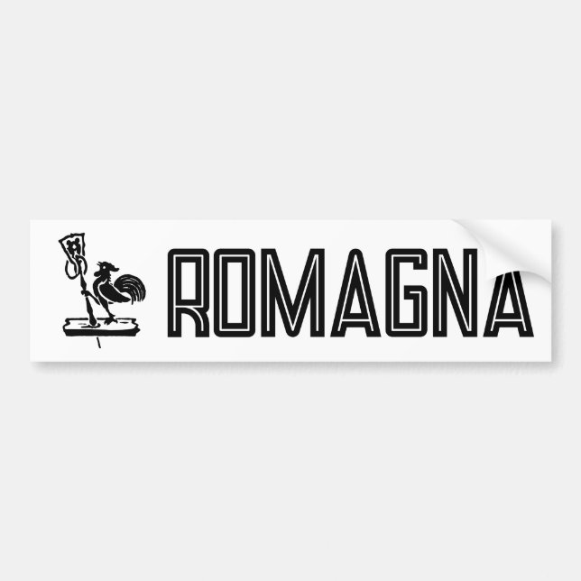 Romagna Bumper Sticker (Front)