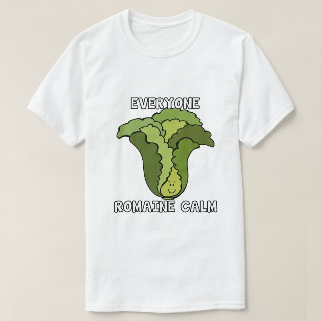Romaine Calm T-Shirt (Design Front)