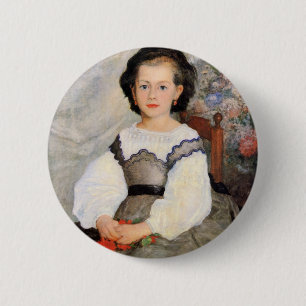Romaine Lascaux by Renoir 6 Cm Round Badge